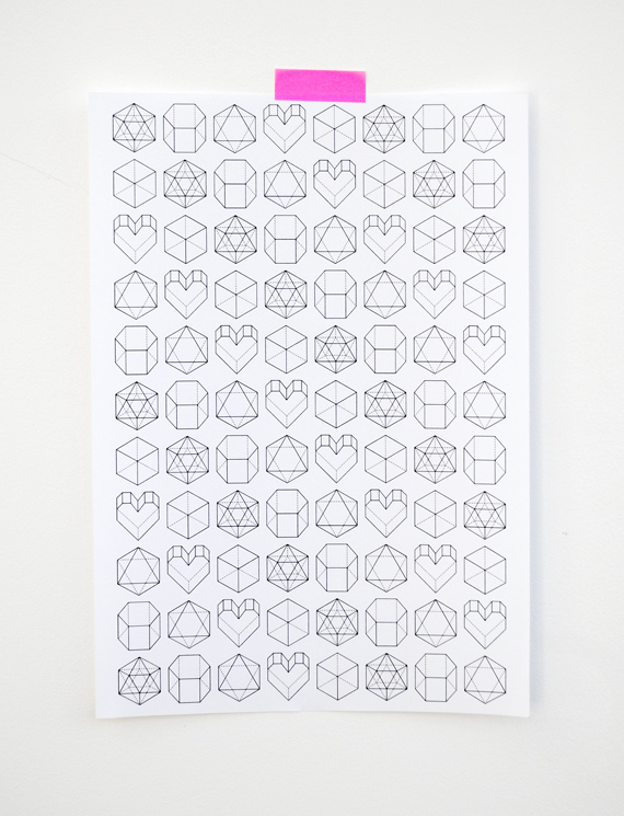 printable wrapping paper hearts